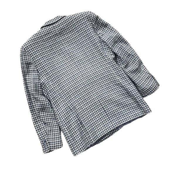 Vintage 'Tweed' Blazer Women's 6 Black & White Liz Claiborne Collection - Picture 2 of 11